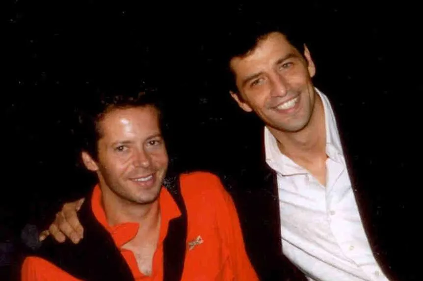 Chrysanthos Panas with Sakis Rouvas