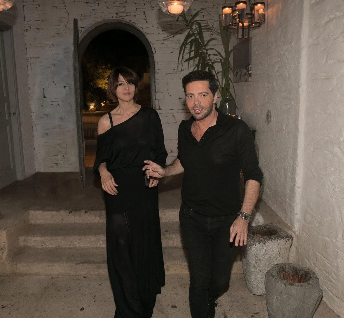 Monica Bellucci, Chrysanthos Panas