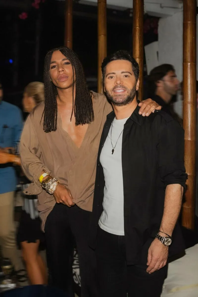 Olivier Rousteing & Chrysanthos Panas