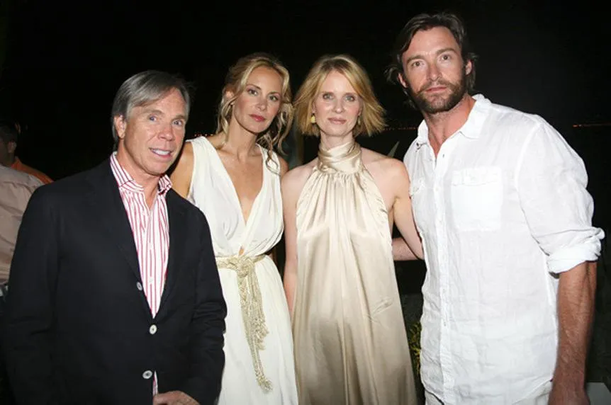 Tommy Hilfiger, Cynthia Nixon, Hugh Jackman